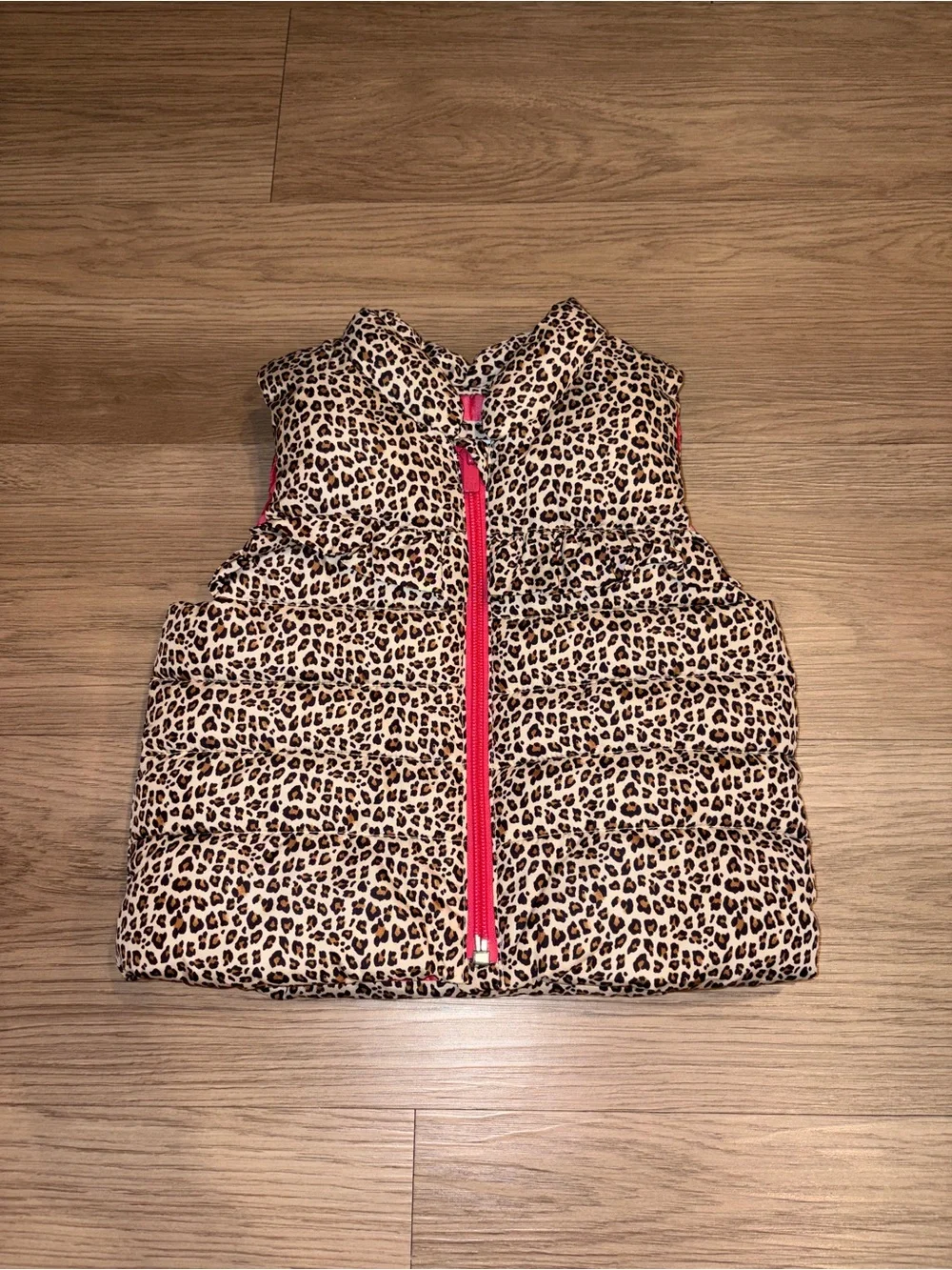 Baby Gap Leopard Print Puffer Vest (18–24M)